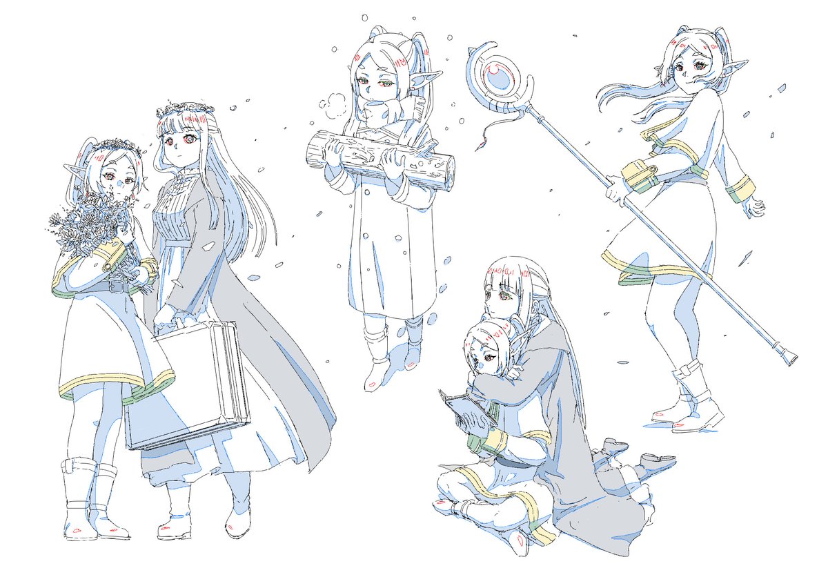 Frieren posing fan art✨
フリーレンポージングファンアート

#frieren #フリーレン