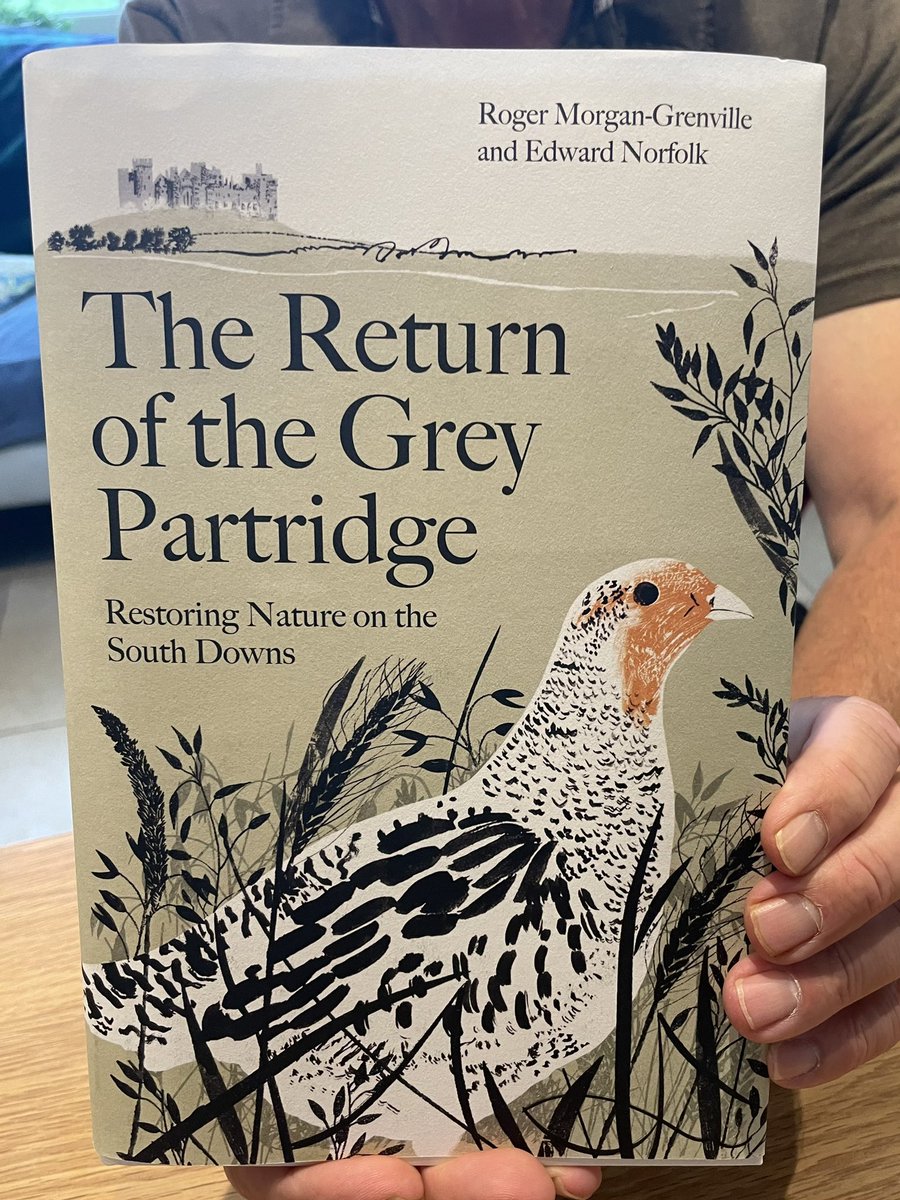 It’s been three years in the making, so it’s very exciting to get the first glimpse of the new book. Wonderful work by Profile #greypartridge #nature #biodiversity #naturewriting