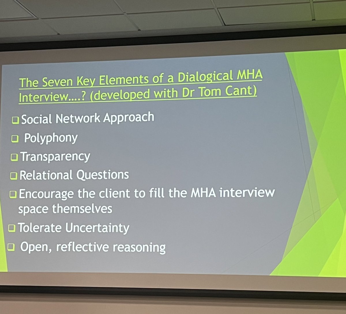 jmudunko's tweet photo. I love the chance to reflect on my role as a general adult psychiatrist at the faculty conference. Open dialogue is so important at such a critical time in a person’s life #RCPsychGAP23 https://t.co/0r3gX89a9C