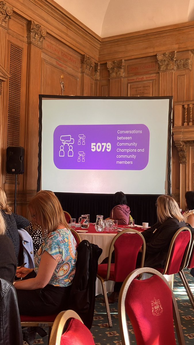 VolunteerLeeds's tweet photo. Weโre hearing from Ronnie and Maeve now, from the fantastic @CommChamps project, a partnership between @MyForumCentral + @VolActionLeeds
Community Champions started as a way to share accurate info about Covid-19 and vaccines, and continues to share other vital health info now ๐ https://t.co/Ycw4b9wtlt
