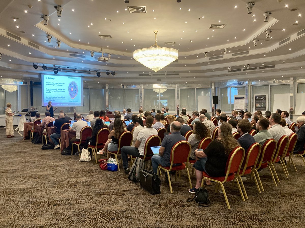 eScience 2024 (@escience) on Twitter photo π Day 1 of #eScience23 kicked off with an enlightening keynote by <a href="/ilkayaltintas/">Ilkay Altintas, Ph.D.</a>! ποΈ Dive into the world of "Convergence Research at the Digital Continuum." Inspiring insights on the future of #Science and #Research. Don't miss out on the next sessions! ππ¬ π Day 1 of #eScience23 kicked off with an enlightening keynote by <a href="/ilkayaltintas/">Ilkay Altintas, Ph.D.</a>! ποΈ Dive into the world of "Convergence Research at the Digital Continuum." Inspiring insights on the future of #Science and #Research. Don't miss out on the next sessions! ππ¬