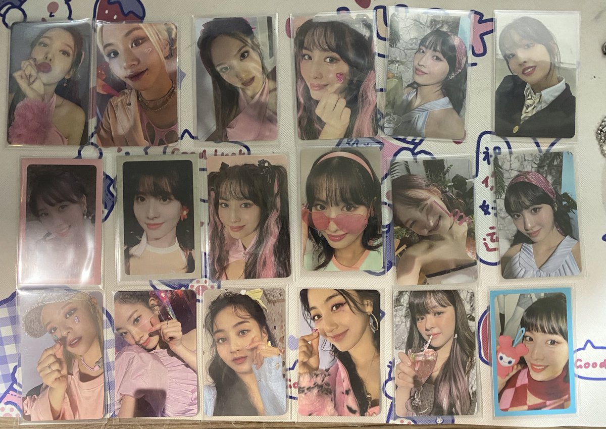 S0ONWOO's tweet photo. #snwnsale ¦ ic
---
✦ interest check! (probs in sets or tingi)
✦ can look for kahati
---
✦ read carrd: https://t.co/YnoEv7KHiV
---
🏷️ twice pc photocard pcs chaeyoung momo jeongyeon nayeon dahyun jihuo sana fol tol dila gummy bear specs finger heart fol summer nights tol https://t.co/OTRsAaOzIe
