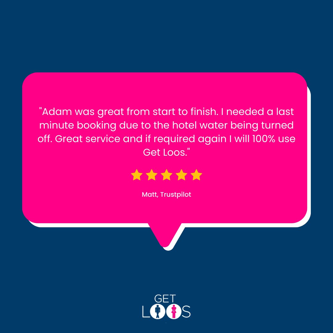 getloosltd's tweet photo. We get our business done quickly 😜

We pride ourselves on our efficient service, especially in times of need!

Book your portable toilets through our website today 👇

🕸️https://t.co/PdOpxrE9Oo
✉️ adam@getloos.co.uk
☎️ 0345 565 2680 https://t.co/aiqJqxCUIB