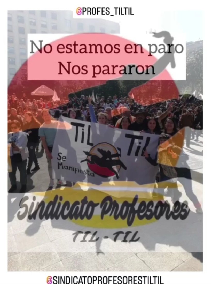 LeoDiazMu's tweet photo. #yoapoyoalosprofesoresdetiltil  #noalcierredeewcuelasentiltil #quieromisueldointegro @LuisV_Alcalde @STiltil https://t.co/UbchScmfEI