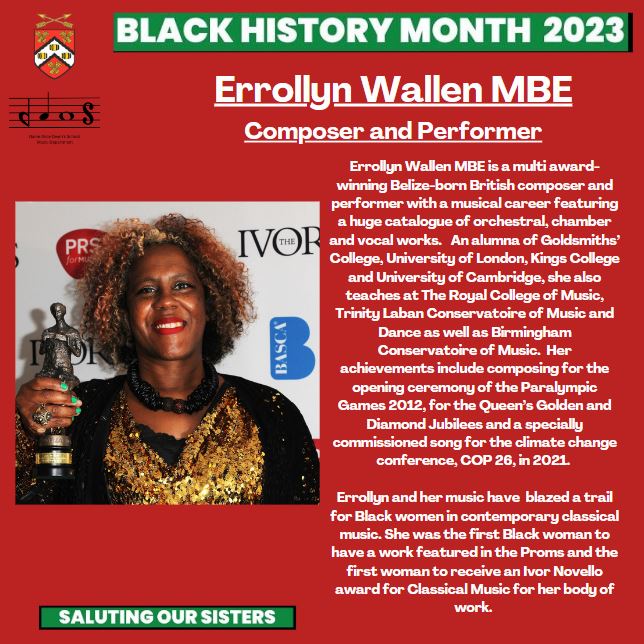 DAOSMusic's tweet photo. Saluting these inspirational and musical Sisters during Black History Month and celebrating their contribution to music.

#blackhistorymonth
#salutingoursisters https://t.co/L78TP6mvJ4