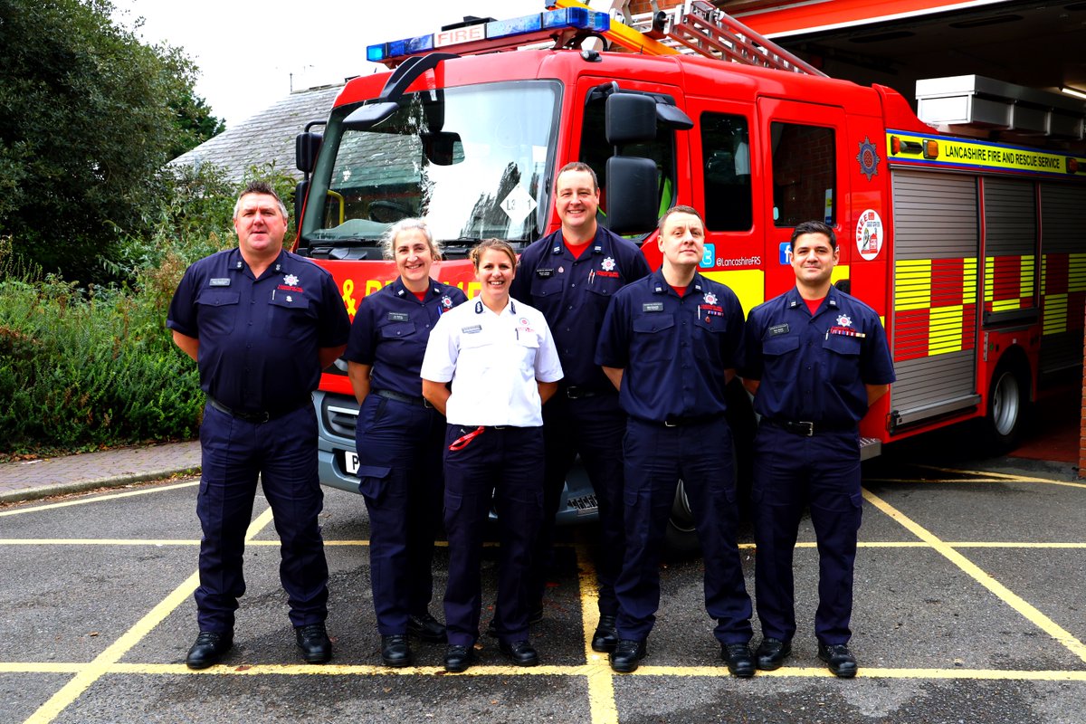 Introducing our dedicated team of on-call support officers! They will work hard to support you through the recruitment process, providing information on fitness requirements and more. Register your interest here: lancsfirerescue.org.uk/oncall