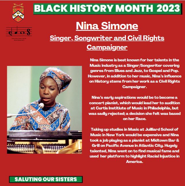 Saluting these inspirational and musical Sisters during Black History Month and celebrating their contribution to music.

#blackhistorymonth
#salutingoursisters