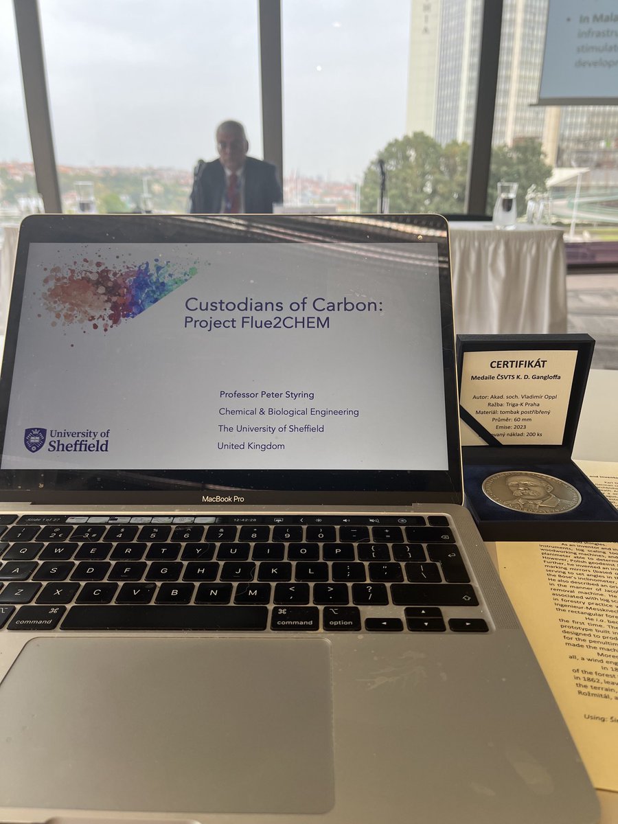 A very short visit to Prague to deliver a Plenary lecture at the World Engineers Convention.