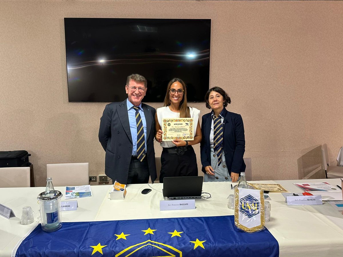 InfoMsclex's tweet photo. AVV. FRANCESCA BALEANI QUALE RELATRICE SUL TEMA "RESPONSABILITA' E RUOLO DELL'AMMINISTRATORE DI CONDOMINIO SUL BONUS IN CASO DI PERDITA DI CHANCE DEI CONDOMINI PER ERRORI E MALA GESTIO DELL'AMMINISTRATORE"
#Confronto #approfondimentolegale #superbonus #unai #msclex https://t.co/opauu8lCK0