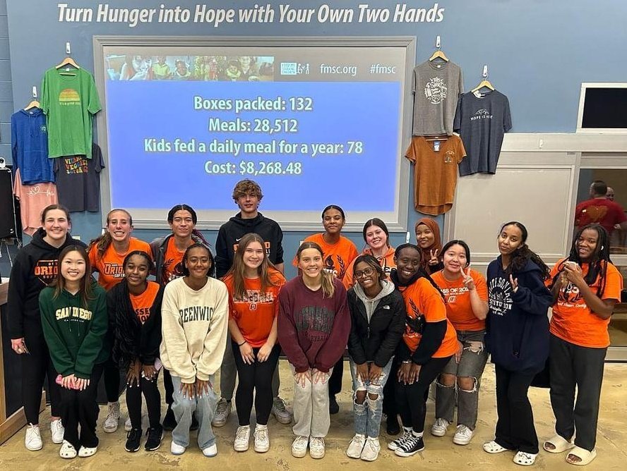 NHS members made a difference at <a href="/fmsc_org/">Feed My Starving Children</a> yesterday!