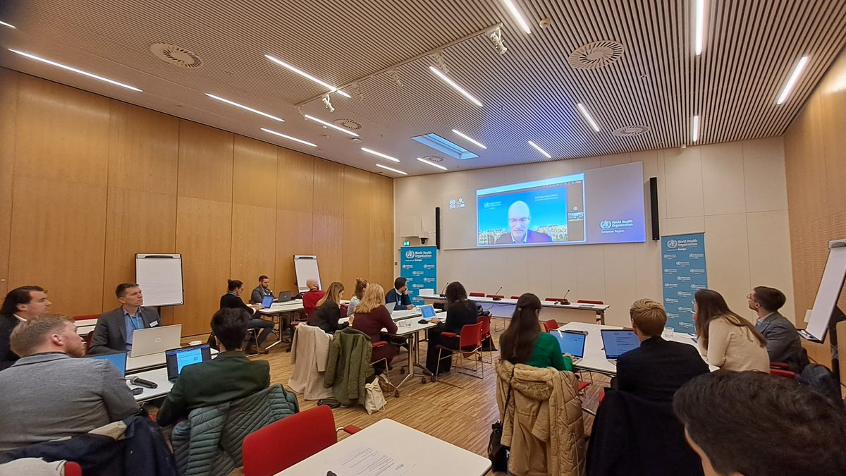 ejdpwg's tweet image. 22 participants from #EJD member countries and EMOs enjoy a 2-day Academy event on #medicalworkforce that started today in #UNCity #Copenhagen 🇩🇰 co-organized by @ejdpwg and @WHO_Europe #european #cooperation  #juniordoctors