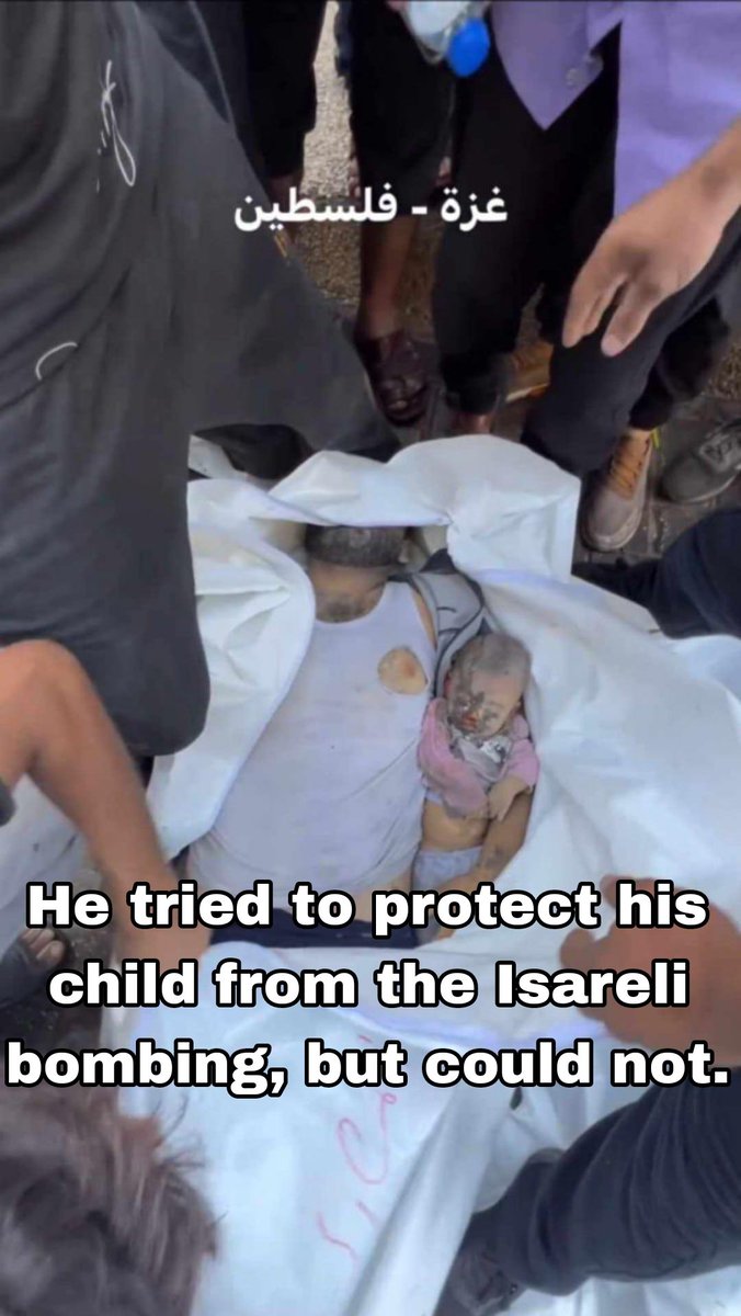 YoursMemely's tweet photo. Wallahi if there were a SINGLE such story from among the Zíonists, all those mainstream news anchors would've cried their eyes out! Share cos they won't! #Gaza

[Photo and description via @Jhkhelles] https://t.co/0fnM857irq