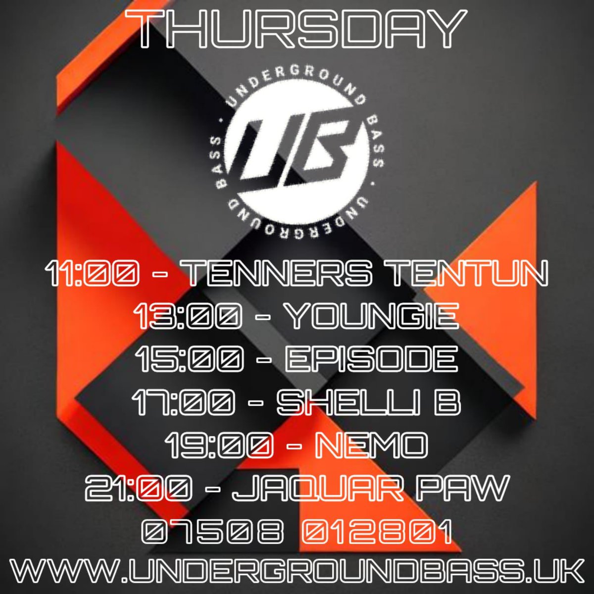 FmUnderground's tweet photo. 🔥 Thursdays  SELECTORS 🔥

https://t.co/u6T8y8TyU6
Stream - Chatroom - Merchandise 

📲 Studio Line 0750 8012801
Please #RT thanks 🙏 https://t.co/75sYtF48wy