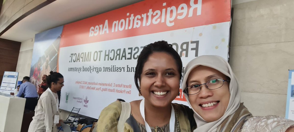 pragyatimsina's tweet photo. Power packed last two days at the CGIAR-ICAR 2023 conference. Presented our research on implications and gendered outcomes of herbicide use in CASI systems in EGP. 

@CIMMYT @ACIARAustralia @icarindia  #GENDER2023 @CGIARgender @CGIAR https://t.co/ZBr8lv28JO