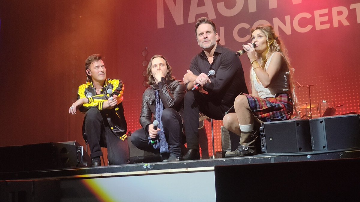 fsoft's tweet photo. I went to #Nashville #Concert in #Glasgow yesterday. About 80% of the songs are not from the TV Show, but rather singles of the artists using the #Nashville brand to push their solo careers. Luckily, they at least performed 'A Life That's Good' https://t.co/rehLdxpbzH