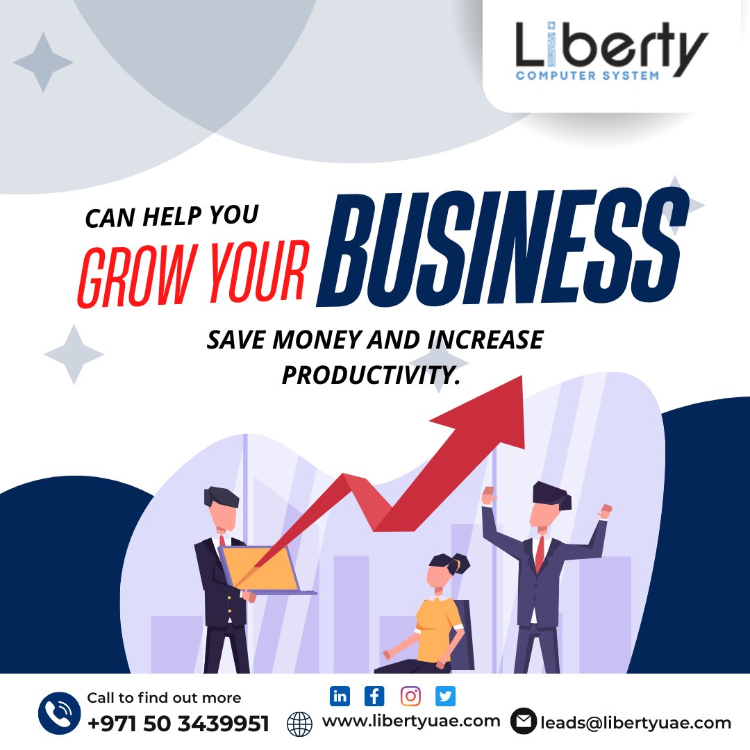 Boost your business, cut costs, and elevate productivity with our expert assistance.

📞+971 503439951
🌐 libertyuae.com
📧 leads@libertyuae.com

#libertyuae #it #itamc #itservices #itsolutions #itservicescompany #itserviceprovider #itservicemanagement #itconsulting