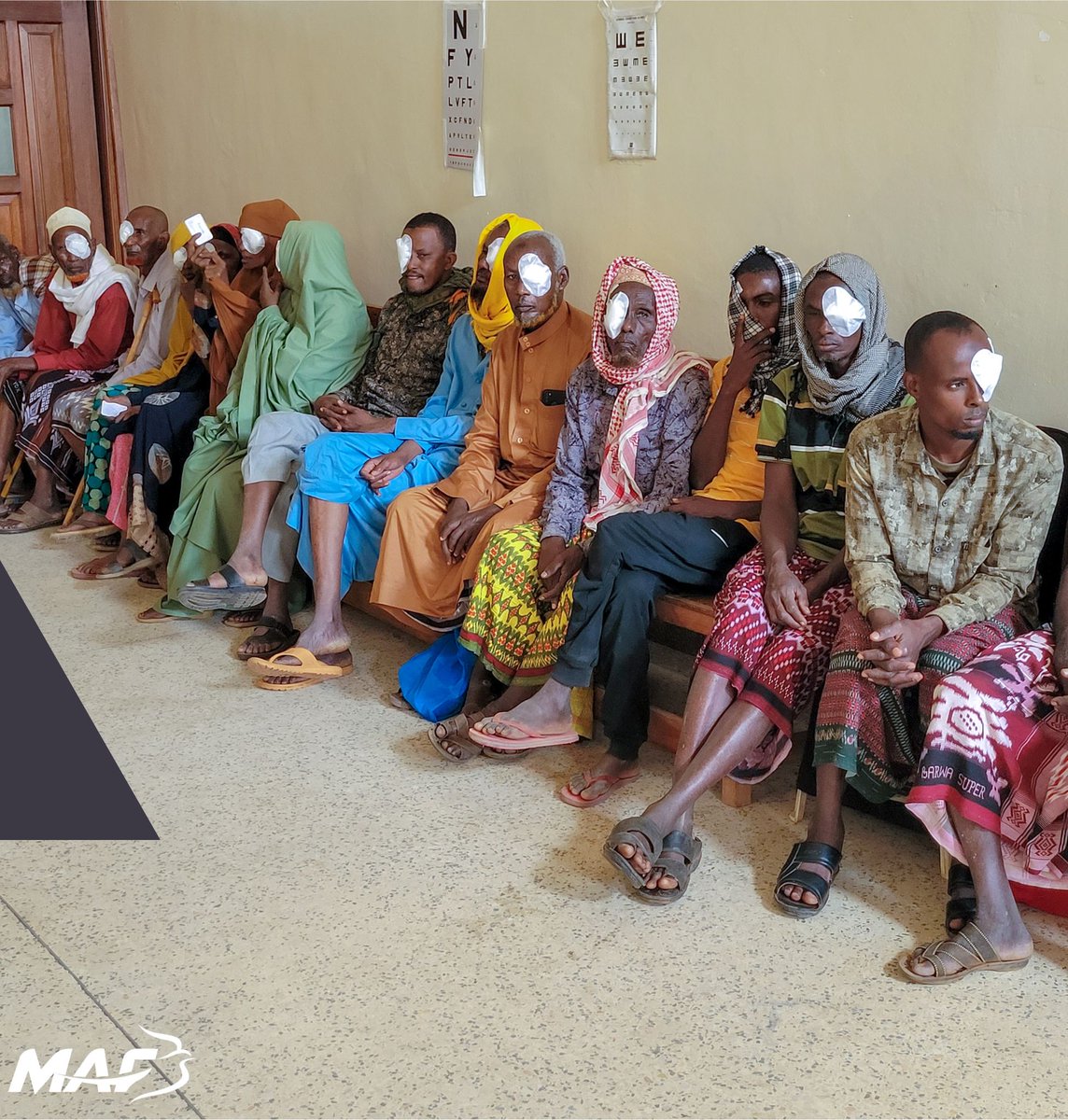 MafKenya's tweet photo. ๐๐๏ธ Celebrating #WorldSightDay !
We've transformed lives through #sight restoration in isolated communities with @FredHollows
Reaching remote Moyale & Mandera with eye surgical camps.
Let's brighten the world, one flight at a time! ๐ฉ๏ธ
#EyeCare. #SightForAll #VisionaryImpact https://t.co/EzdxUgQ0XU