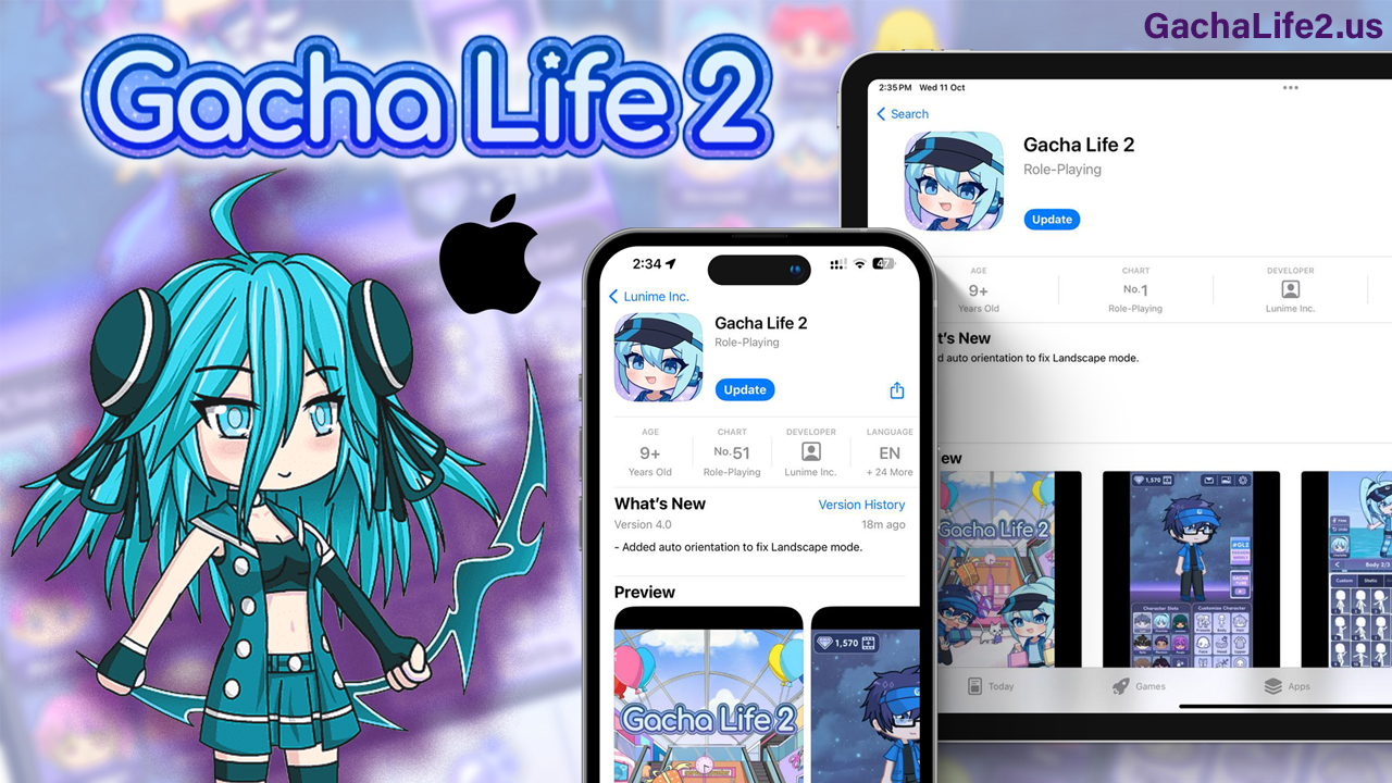 When Does Gacha Life 2 Release On Android? Release Date