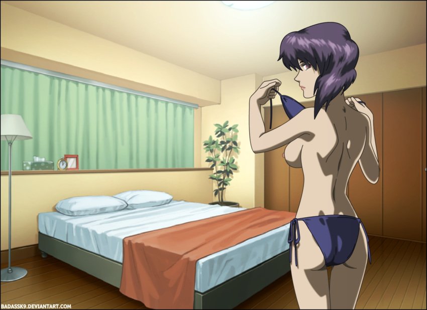 "So, any offerings to sleep with the Elite Police Kusanagi? No turning back~"