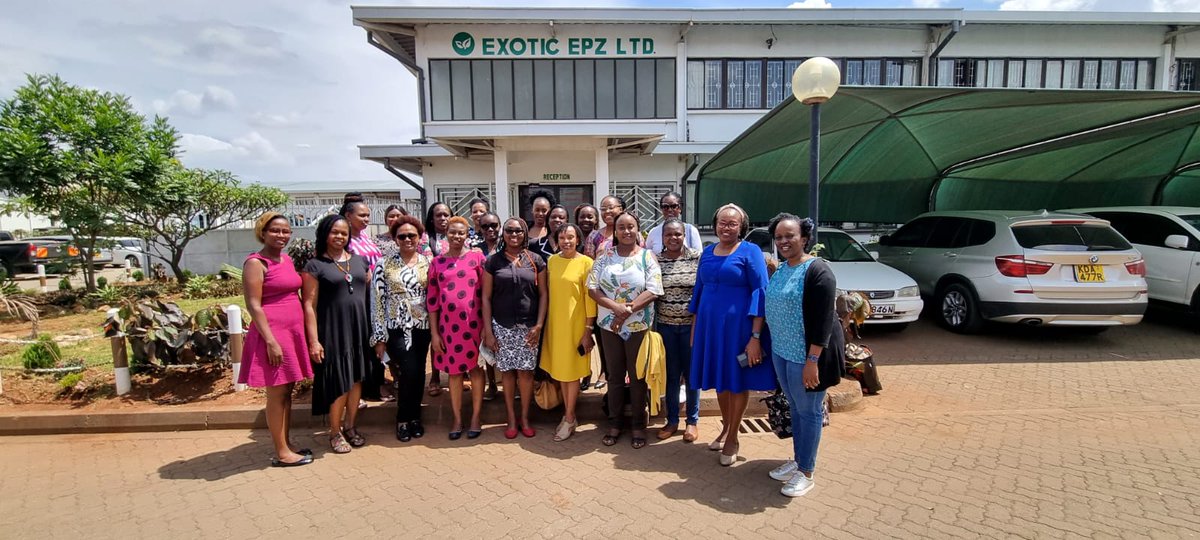 OwitKenya's tweet photo. OWIT Kenya was yesterday honored to visit Exotic Epz, Kenya's Premier Macadamia Nuts Processor and Exporter.
Women-led Enterprises with High Growth Ambitions 💯
#transformingfoodsystems #transforminglivelihoods
#ExoticEpz #kenyanexporters #macadamianuts #womenempowerment https://t.co/NHvVj6pTBV