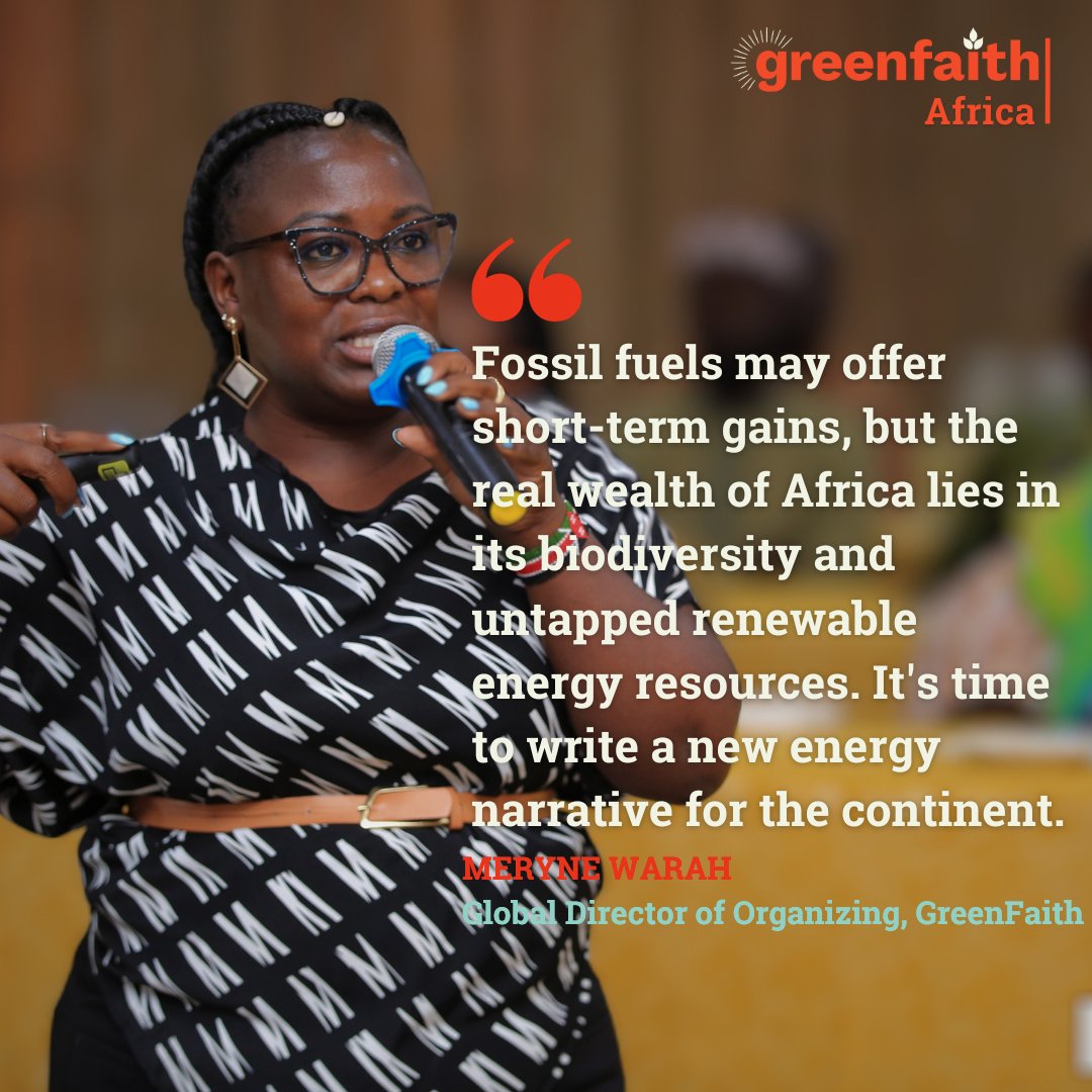 GreenFaith_Afr's tweet photo. Proverbs 10:2, 'Ill-gotten gains bring no lasting benefit.' Likewise, prioritizing fossil fuels might yield temporary gains, yet Africa's genuine riches are its untouched renewable energy resources. It's time for a new energy story on the continent!
#StopEACOP #KeepOilInTheGround https://t.co/73jjmiO3pZ