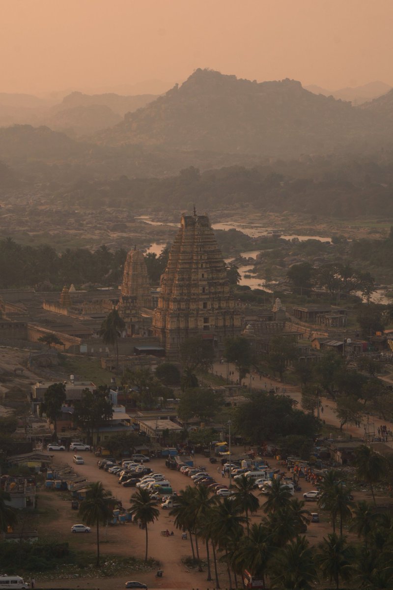 Hampi the royal capital city of the Vijaynagar Kingdom is a UNESCO world heritage site!

Did you know Karnataka now has 3 World heritage sites including #Hampi, the other two are
1. Group of monuments at Pattadakal
2. Hoysala Temple

#traveltribe #karnatakatourism