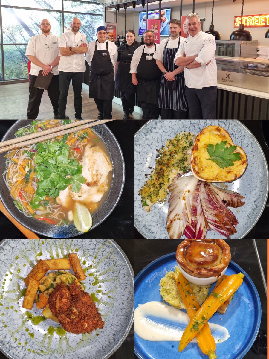 A fantastic first heat in Solihull for the @AngelHillFood Chef of the Year 2023! Massive thanks to the Chefs taking part for your brilliant dishes, passion & enthusiasm 🙌 @_OCSGroup @chrisincefood @matt_chapman8 @Martyns1974 @AngelaUrwin1 @jessey1965