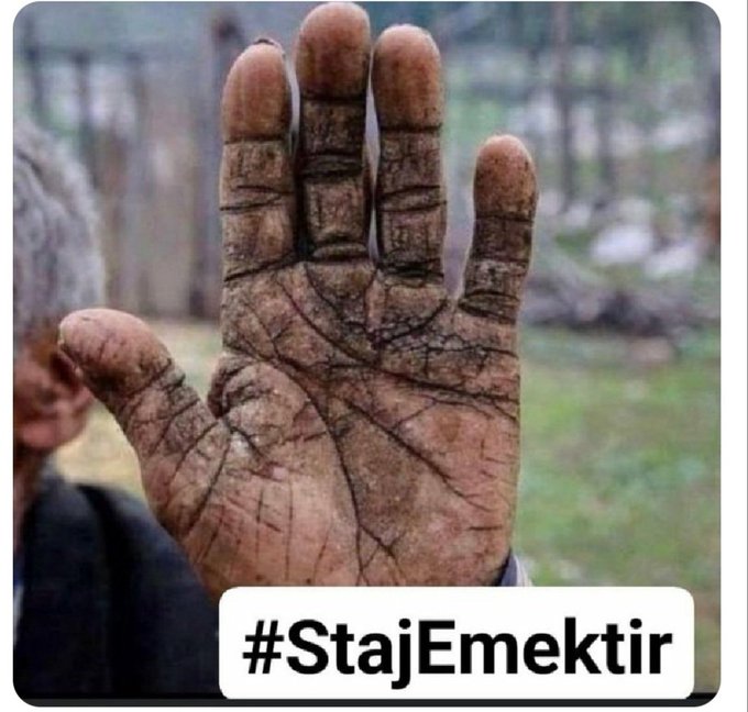 seferaycan's tweet photo. Stajyer ve Çırakları haklı mücadelelerinde destekliyorum. Verdikleri emekleri ve aldıkları riskleri görmezden gelemeyiz. Sigortalılık çıraklık ve stajyerlikle başlamalı,geçen süre emekliliğe sayılmalıdır. #ÇıraklıkEmektir #SatajyerlikEmektir https://t.co/Yq61hmj8gG