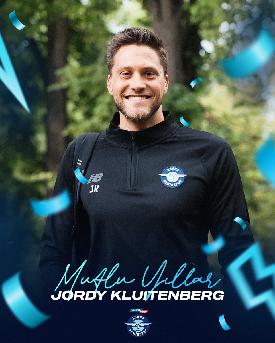 AdsKulubu's tweet photo. 🎂 Bugün video analiz antrenörümüz Jordy Kluitenberg'in doğum günü. Mutlu Yıllar Jordy! 🎉