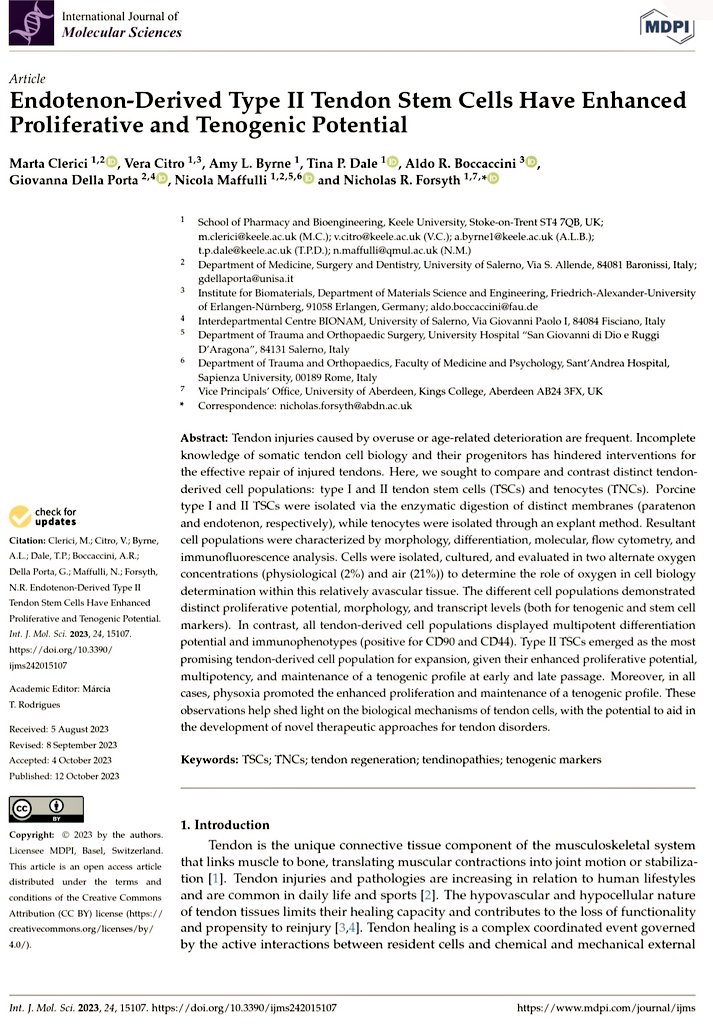 DellaPortaLab (@dellaportalab) on Twitter photo Happy to share our last work with <a href="/P4Fit/">P4_FIT</a> Research Team.
Congratulation <a href="/MartaClerici/">Marta Clerici</a>
<a href="/citro_vera/">Vera Citro</a> for the excellent data proposed, and thank you <a href="/nrforsyth/">Nick Forsyth</a> for this excellent networking.
<a href="/UniSalerno/">Università Salerno</a>
See the whole paper at:
mdpi.com/1422-0067/24/2… Happy to share our last work with <a href="/P4Fit/">P4_FIT</a> Research Team.
Congratulation <a href="/MartaClerici/">Marta Clerici</a>
<a href="/citro_vera/">Vera Citro</a> for the excellent data proposed, and thank you <a href="/nrforsyth/">Nick Forsyth</a> for this excellent networking.
<a href="/UniSalerno/">Università Salerno</a>
See the whole paper at:
mdpi.com/1422-0067/24/2…