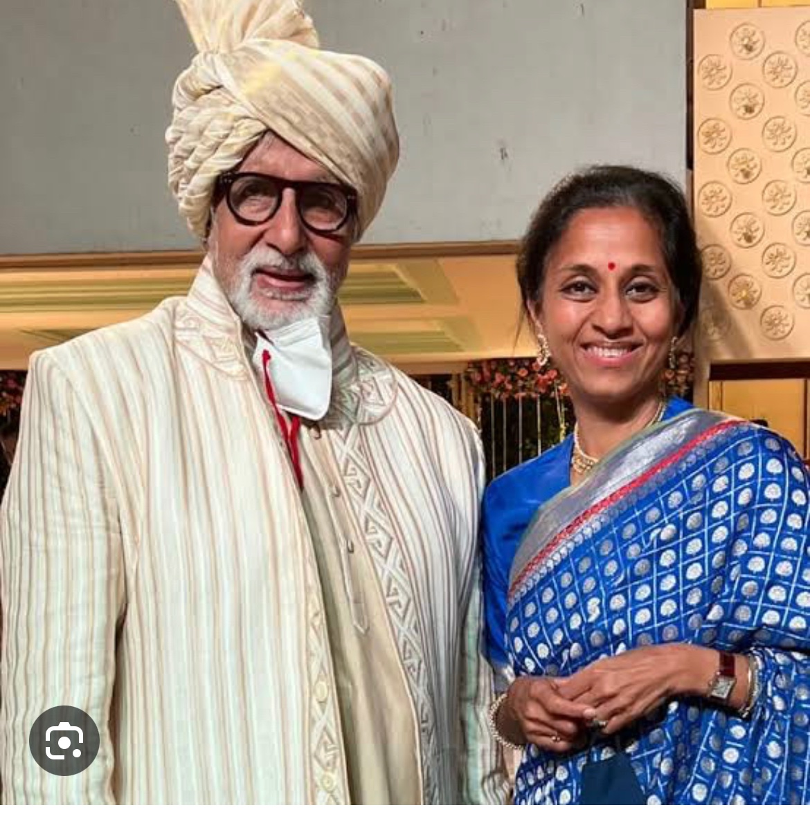 Team Supriya Pawar Sule ™️🇮🇳 (@teamsupriyasule) on Twitter photo भारतीय चित्रपट सृष्टीचे #महानायक_अमिताभजी_बच्चन यांना वाढदिवसाच्या मनःपूर्वक हार्दिक शुभेच्छा...!
💐🎂. <a href="/SrBachchan/">Amitabh Bachchan</a> <a href="/ABFansClub_/">🆎Amitabh Bachchan Fan Club 🆎</a> #BeLatedHappyBirthdayAmitabhBachchanJi Wishes From Team:-#MPSupriyaSule <a href="/MPSupriya_Sule/">MP Supriya Sule - NCP 🇮🇳</a> भारतीय चित्रपट सृष्टीचे #महानायक_अमिताभजी_बच्चन यांना वाढदिवसाच्या मनःपूर्वक हार्दिक शुभेच्छा...!
💐🎂. <a href="/SrBachchan/">Amitabh Bachchan</a> <a href="/ABFansClub_/">🆎Amitabh Bachchan Fan Club 🆎</a> #BeLatedHappyBirthdayAmitabhBachchanJi Wishes From Team:-#MPSupriyaSule <a href="/MPSupriya_Sule/">MP Supriya Sule - NCP 🇮🇳</a>