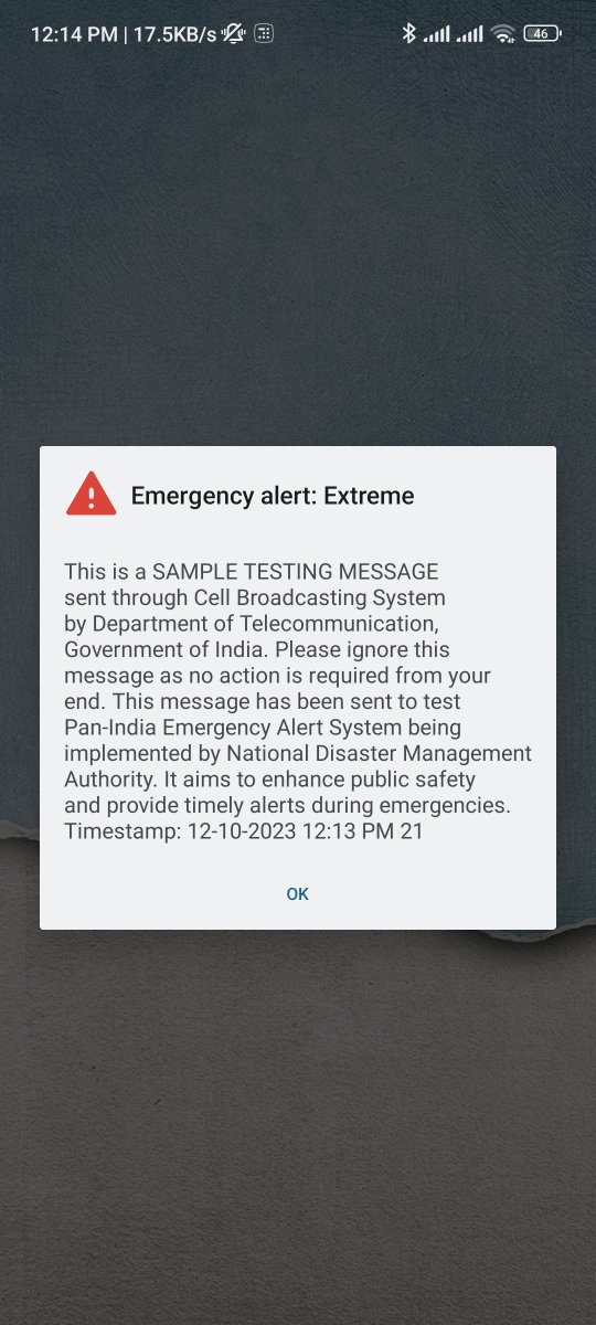 RghvGrv's tweet image. 3rd in a row.
#AlertMessage