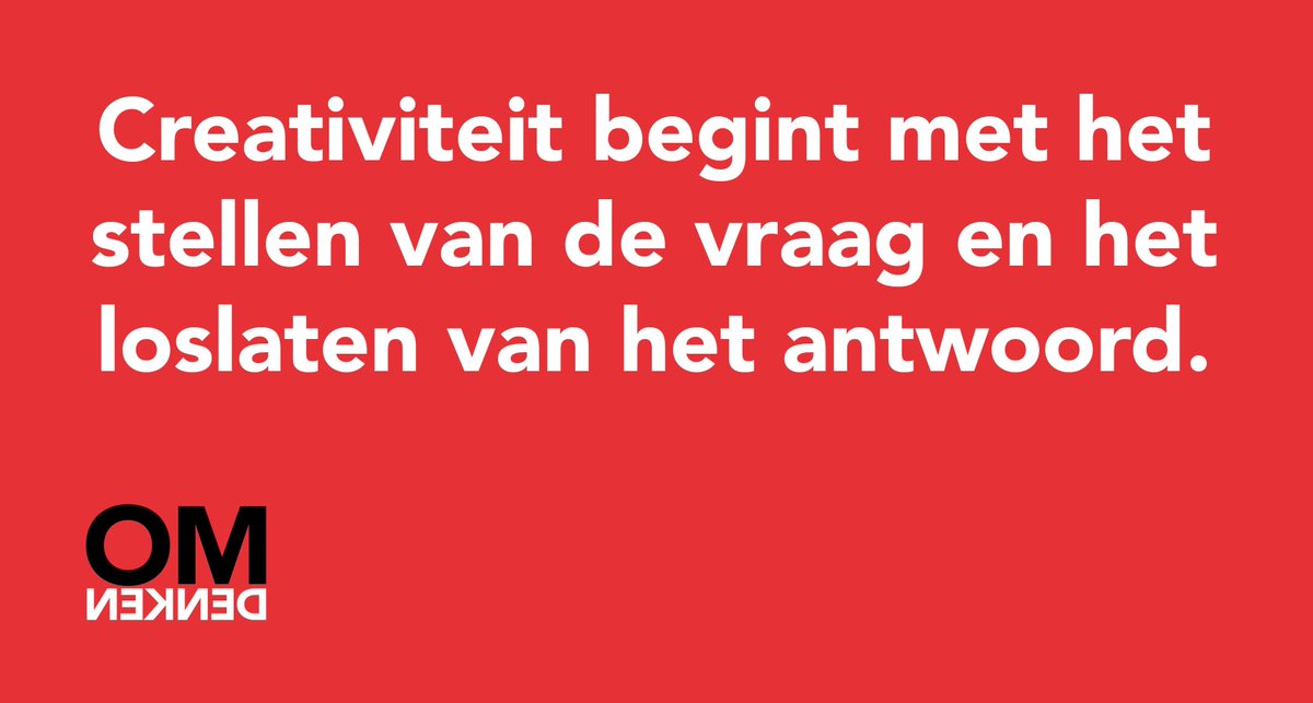 Omdenken (@omdenken) on Twitter photo 