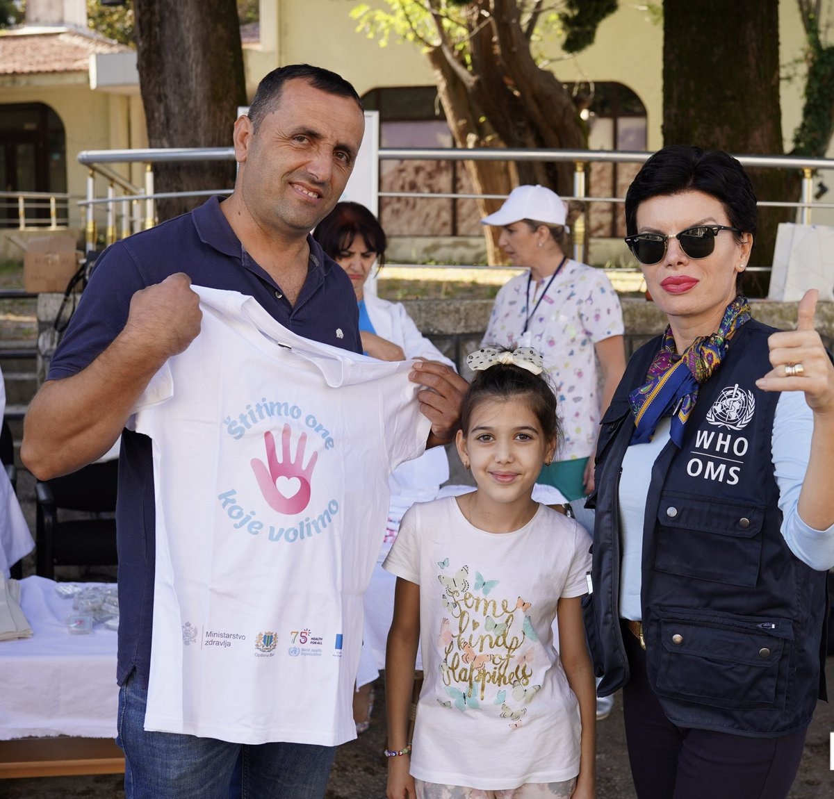 brajovic_mina's tweet photo. 📣In #Ostros
#WHO in the community‼️In partnership with #EU , #WHO continues supporting 🇲🇪 to promote MMR vaccination
#Vaccines save lives.
➡️No one left behind‼️
➡️No child safe, until every child is safe‼️
@oanacpopa @DragoslavScekic @MinZdravlja @ijzcg @OpstinaBar https://t.co/Q06BZamJvS