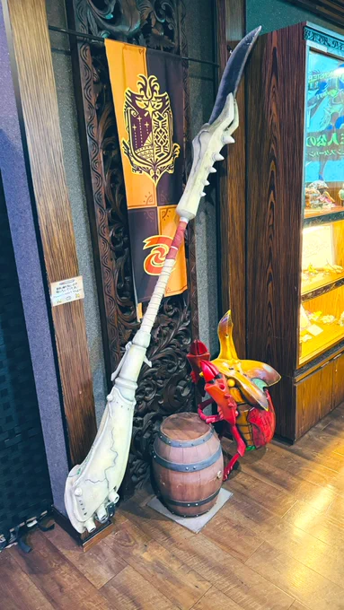 ずっと行ってみたかったモンハン酒場に友人と行ってきたよ!! 