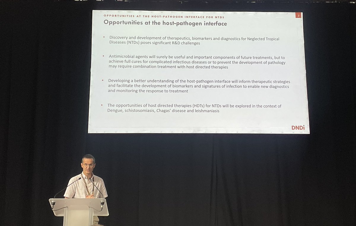 bornanyaoke's tweet image. Great representation of @DNDi in #GCAM2023
@EADirectorDNDi in a panel on The evolving role of pathogen genomics in public health surveillance.
@_CharlesMowbray &amp;amp; Sabine Specht in a joint session on Drug discovery &amp;amp; devt. opportunities at the host-pathogen interface for #NTDs