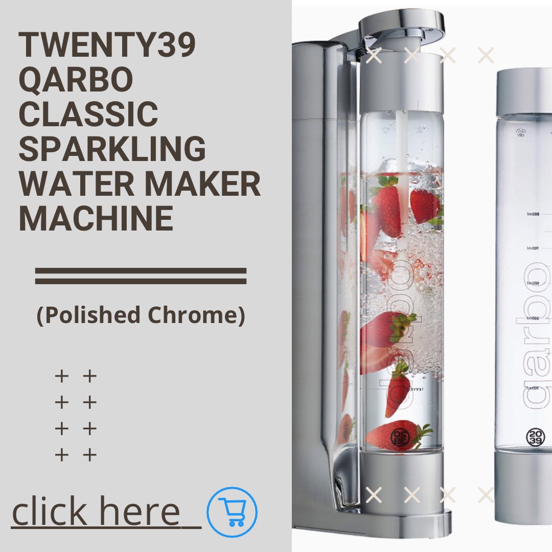 Twenty39 qarbo CLASSIC Sparkling Water Maker Machine.

Click the link amzn.to/3tAaU6V

#bestdeals #AmazonDeals #usa #india #sodamaker