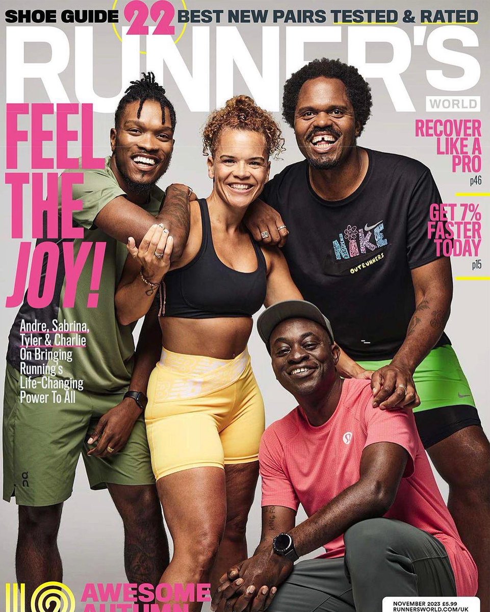 Sabrina Pace-Humphreys (@sabrunsmiles) on Twitter photo Pinch me! As an obsessed runner and community leader THIS is everything to me. The November issue! History is made once again. And I’m here for it! Thank you <a href="/runnersworlduk/">Runner's World UK</a> Pinch me! As an obsessed runner and community leader THIS is everything to me. The November issue! History is made once again. And I’m here for it! Thank you <a href="/runnersworlduk/">Runner's World UK</a>