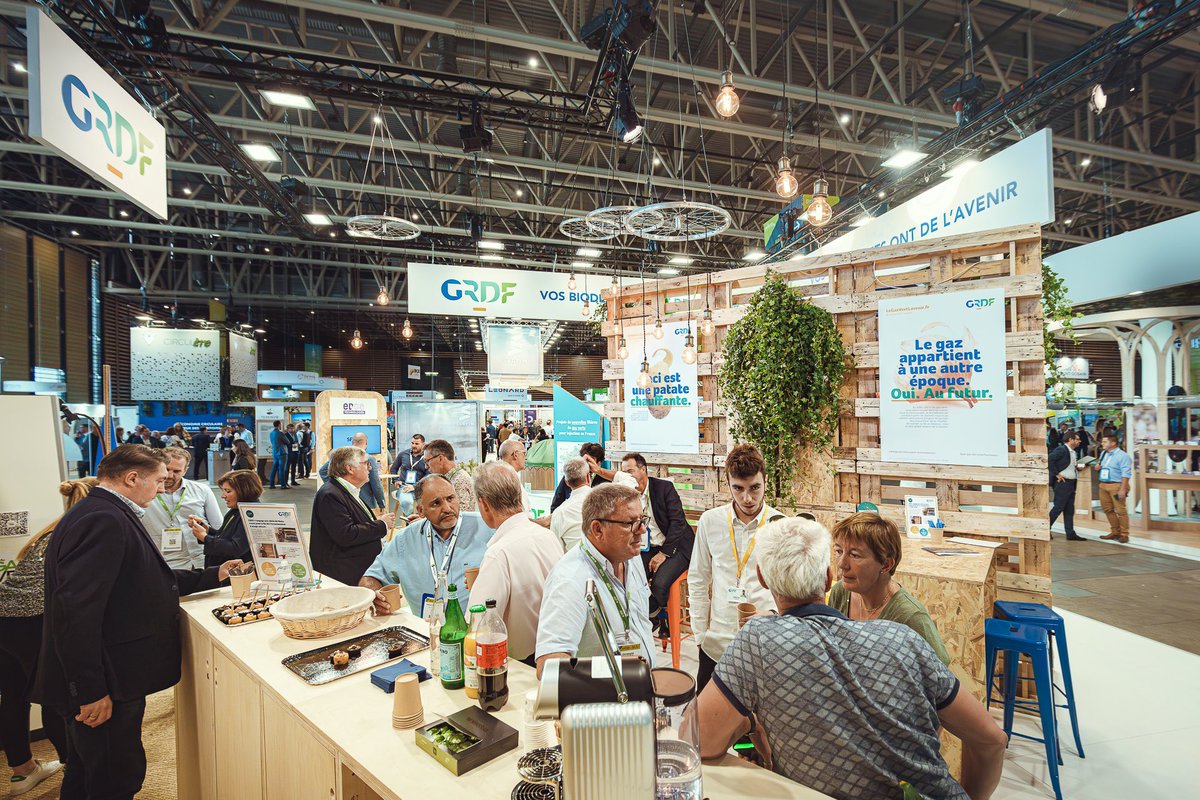 Jour 3️⃣ au salon #Pollutec2023.
Ce jeudi, les #startups lauréates de nos Appels à projets vous partageront de 11h à 11h30 et de 15h à 15h30 des solutions sur les nouveaux #GazVerts.
RDV stand #GRDF n°114 (Hall 4 - Allée F).
#Innovation #Décarbonation #Energie