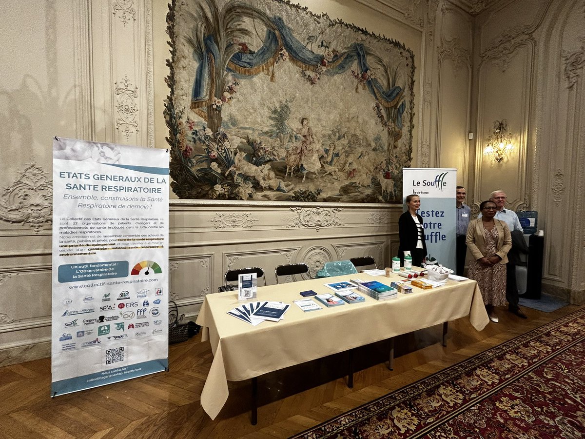 Le Collectif des États Généraux de la Santé Respiratoire est présent ce jour à l’Assemblée Nationale à l’occasion de la journée nationale de la qualité de l’air.

Le site du Collectif : collectif-sante-respiratoire.com

#EGSR #SantéRespiratoire