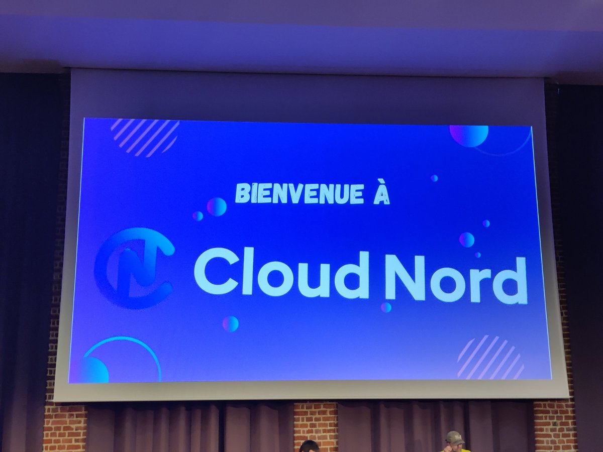 C'est parti pour <a href="/Cloud_Nord/">Cloud_Nord La Conf !🍿🧭</a> !