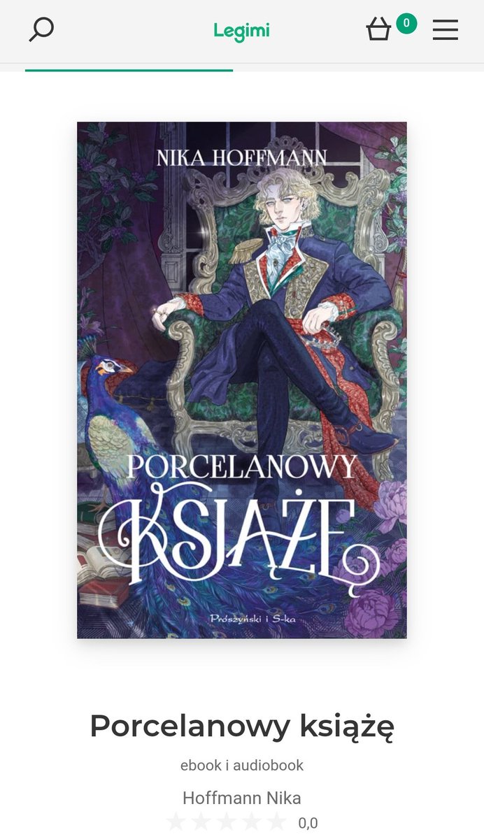 SzczytAbsurdu's tweet photo. Pełna wersja Księcia już na legimi #porcelanowyksiaze #wydajeksiazke2023 #proszynskiyoung #fantasy #TwitteroweKsiazkary https://t.co/rTTmPbyF1O