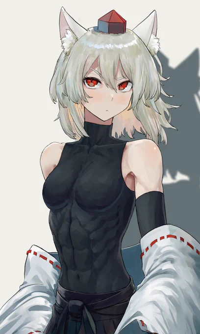 #東方Project #イラスト椛は脱ぐと凄い 