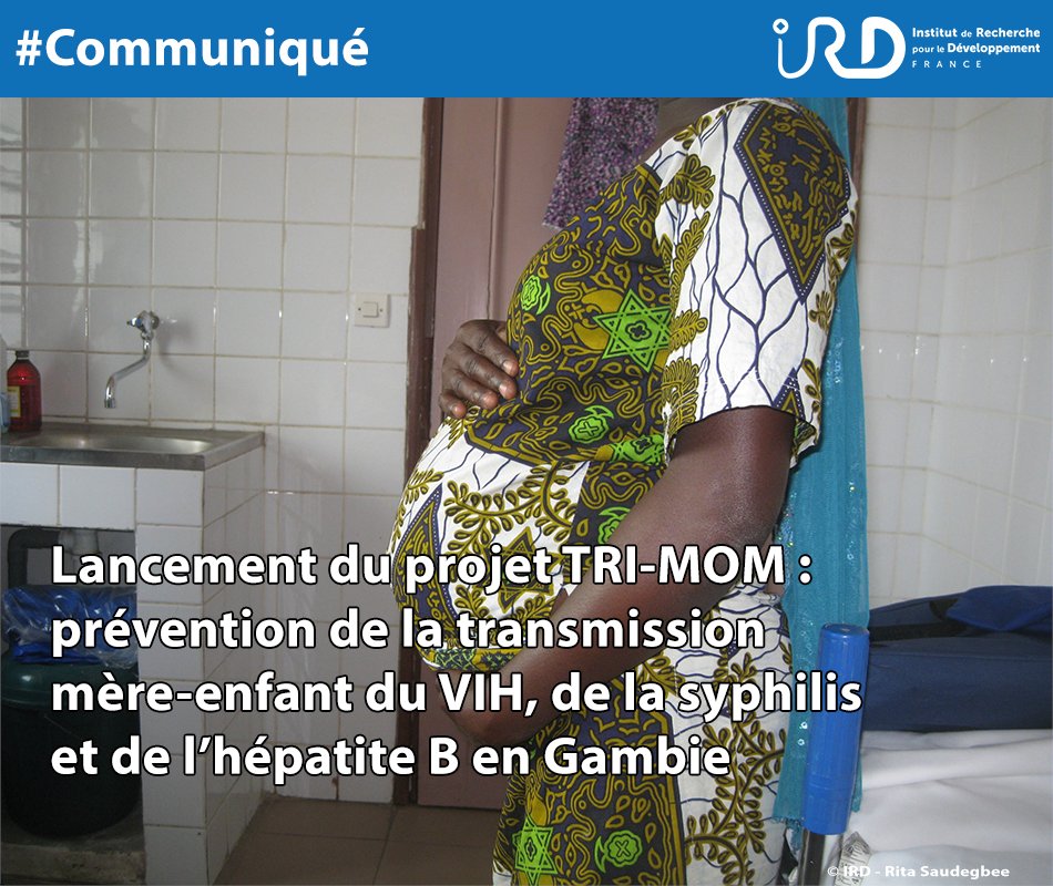 #Communiqué | 👉 Lancement du projet TRI-MOM, premier projet d’évaluation d’une stratégie de triple élimination en #Afrique sub-saharienne 🤝Porté par l'#IRD et soutenu par @expertisefrance @francediplo +d'infos : ird.fr/lancement-du-p… #ODD #ODD3 #SDGs #SDG3 #VIH