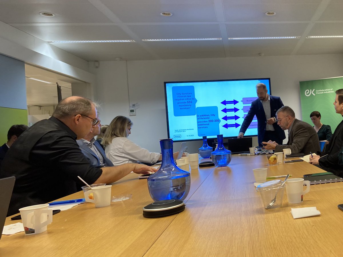 Kuntaliitto Bryssel (@klbryssel) on Twitter photo Making AI work for #Europe. Service Manager Pasi Rautio from <a href="/helsinki/">Helsingin kaupunki</a> telling about #city services and #AI development. Thanks for cooperation <a href="/HelsinkiEU/">Helsinki EU Office</a> <a href="/TechFinland/">Teknologiateollisuus</a> <a href="/Elinkeinoelama/">EK</a> and our great moderator <a href="/ylwa_/">Ylwa Rein</a>
💡#ProactiveServices
💾#DataAnalytics
⛹🏽♀️#HumanCentric Making AI work for #Europe. Service Manager Pasi Rautio from <a href="/helsinki/">Helsingin kaupunki</a> telling about #city services and #AI development. Thanks for cooperation <a href="/HelsinkiEU/">Helsinki EU Office</a> <a href="/TechFinland/">Teknologiateollisuus</a> <a href="/Elinkeinoelama/">EK</a> and our great moderator <a href="/ylwa_/">Ylwa Rein</a>
💡#ProactiveServices
💾#DataAnalytics
⛹🏽♀️#HumanCentric