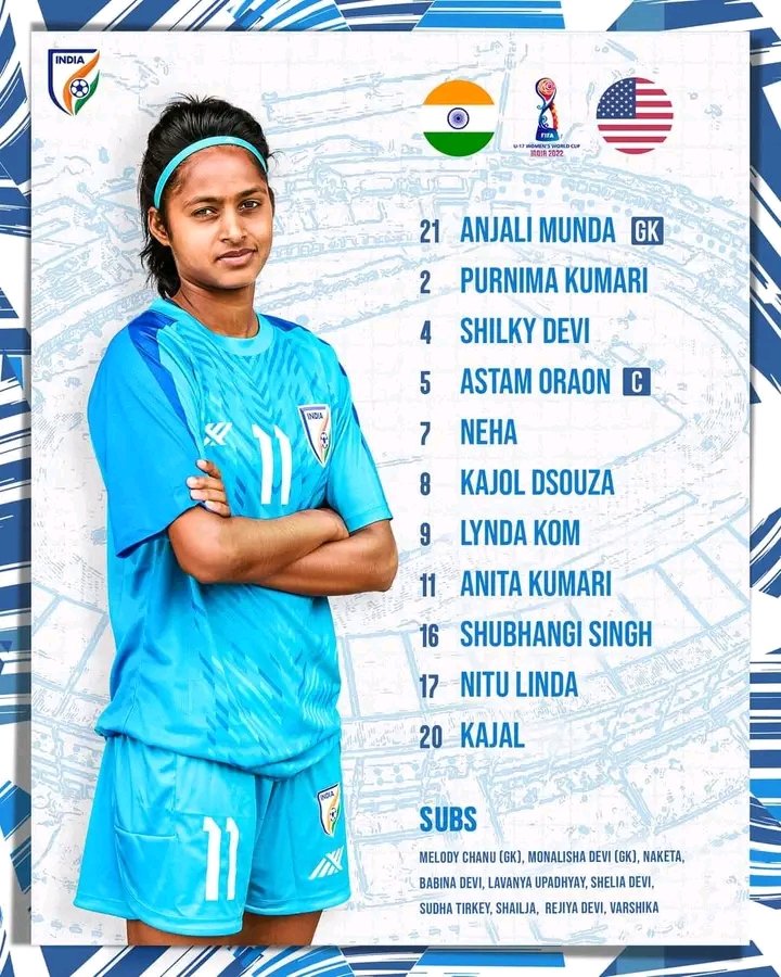 Deep_ikaa_'s tweet photo. FIFA U-17 World Cup Womens 2022 में Indian Football team में #अनीता_महतो  भी शामिल थी और मैच भी खेली थी
झारखंड के साथ साथ पुरे देश का मान बढ़ाया था तो झारखंड सरकार प्रोत्साहन राशी से वंचित क्यू कर रही है
 #Give_cashprize_to_anitakumari
@HemantSorenJMM 
@SudeshMahtoAJSU https://t.co/C4aCbIebAI