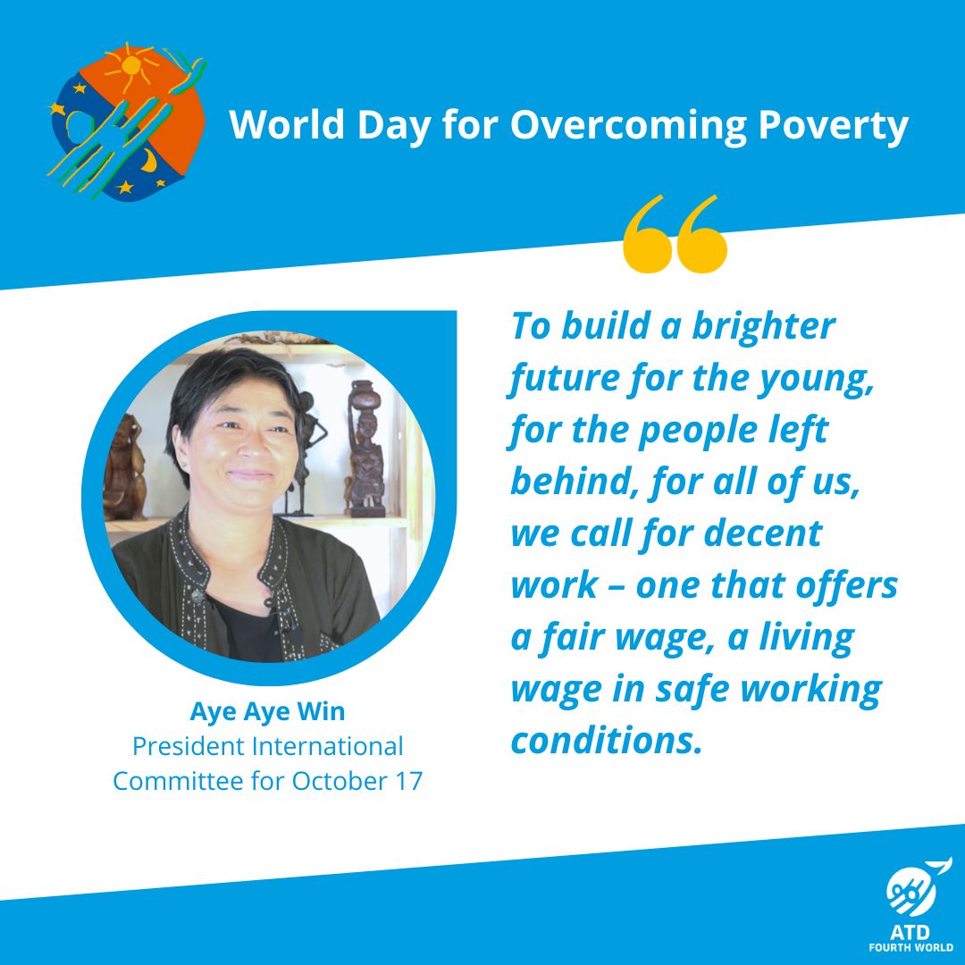 Read more from @ico17president's message for the World Day for Overcoming Poverty here: atdfw.org/DignityInPract… #IDEP2023 #SocialProtectionMatters #EveryoneIncluded