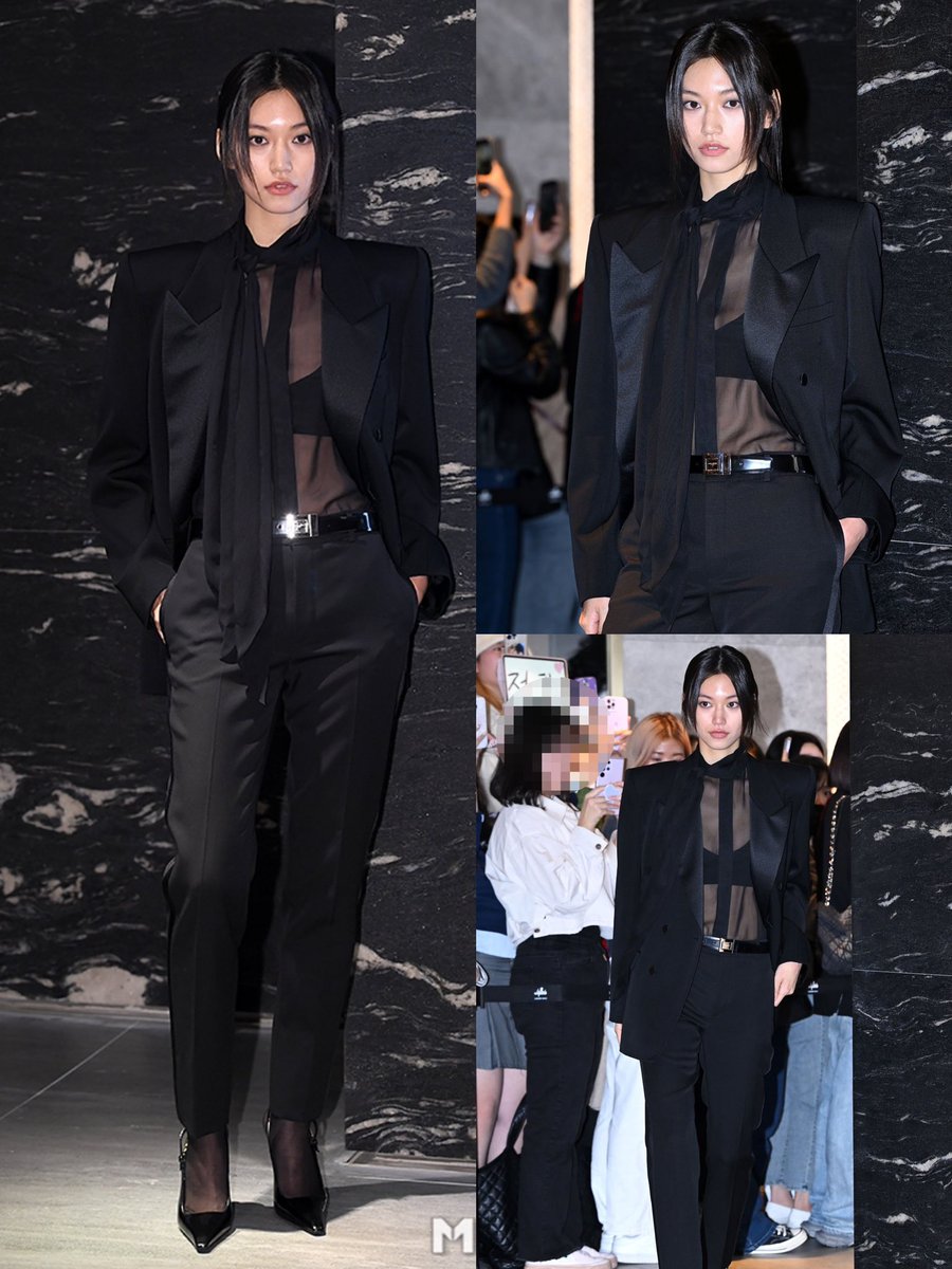 doyeonfile's tweet photo. doyeon attending the YSL men’s store opening today https://t.co/nAVYfzA9mi