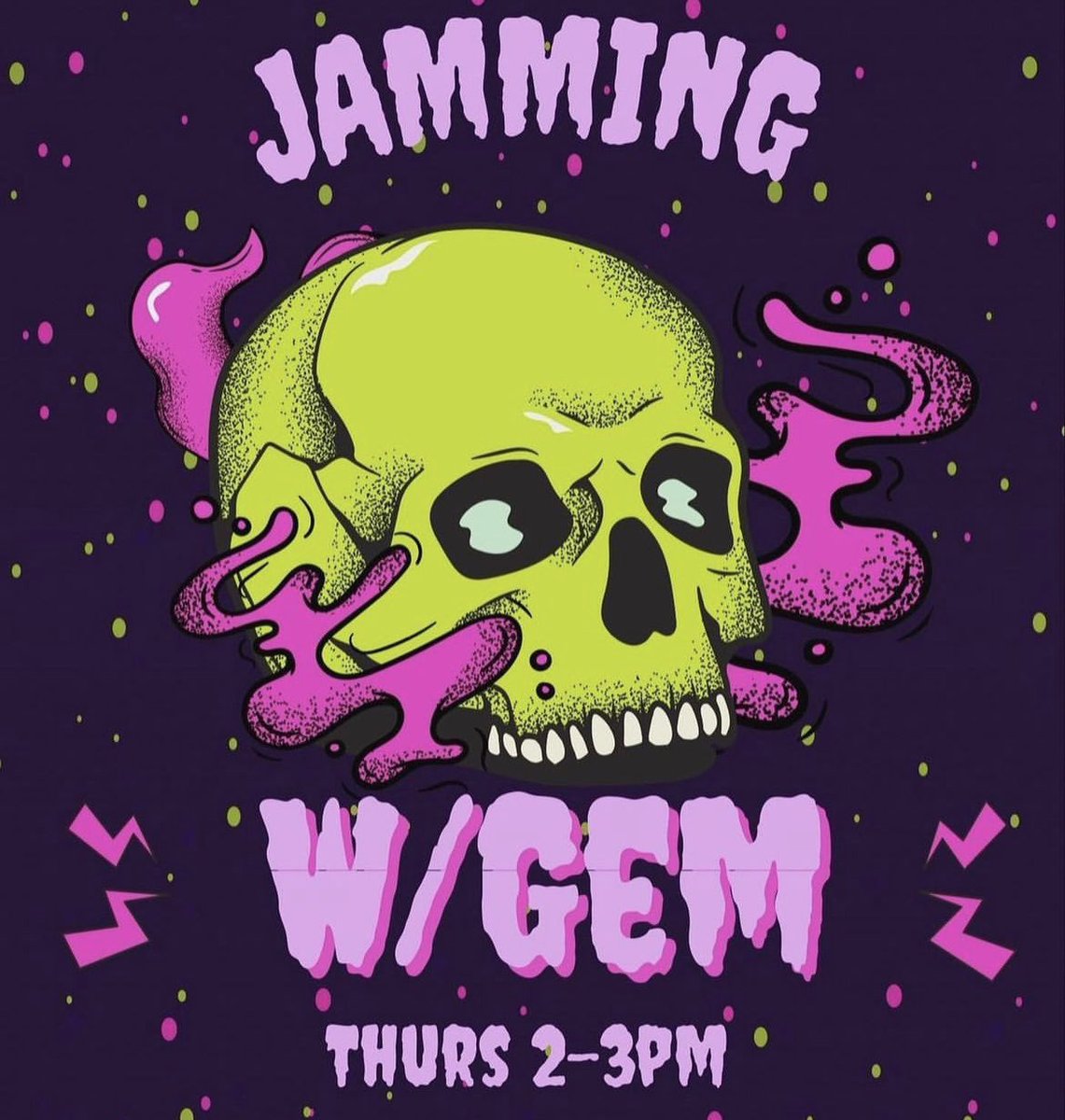 Our very own head of programming is gonna be kicking off the new semester with the first show back! 

Tune in to Jamming With Gem at 2pm via radiocaley.com 🎧