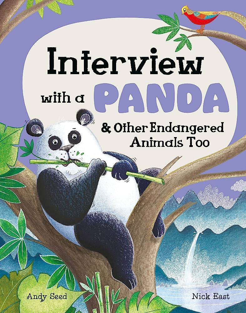 Lots of books published today but only one has an interview with a PANDA...